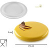 Decor Round 460 Stampo in silicone per Torta tonda da 460 ml 17,5 cm altezza 2 cm da Silikomart