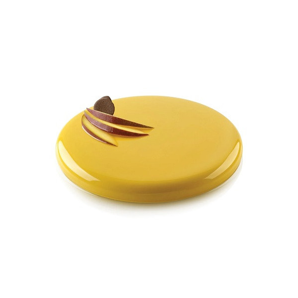 Decor round 460 Silikomart: stampo silicone per decoro per torta tonda da 17,5 x h 2 cm