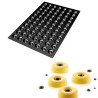 Stampo Sessantaquaranta mini savarin SQ033 in silicone da Silikomart diametro 41 mm e h 12 mm