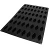 Stampo Sessantaquaranta quenelle SQ071 in silicone da Silikomart 48 cavità da 63 mm