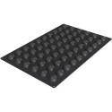 Stampo Sessantaquaranta semisfere teglia SQ075 in silicone da Silikomart diametro 42 h 22 mm