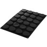 Stampo Sessantaquaranta Disco diametro 75 mm, altezza 15 mm SQ077 in silicone da Silikomart