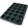 Stampo Sessantaquaranta muffin medio SQ009 in silicone da Silikomart diametro 69 mm