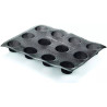 Air Plus 13 Round 30x40 stampo silicone 12 impronte tonde diametro 6 h 4 cm da Silikomart