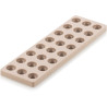 CH013 Kit Semisfera 01 Silikomart: Stampo Tritan 24 cioccolatini semisfera ⌀31 mm + Stampo silicone inserti CH013 Kit Semisfera 01 Silikomart: Stampo Tritan 24 cioccolatini semisfera ⌀31 mm + Stampo silicone inserti