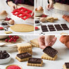 Tagliapasta CiocCookies Natale Decora: tagliapasta in plastica per gallette e stampo termoformato placchette cioccolato