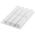 Kit Stripe Eclair 95 Stampo in silicone 8 Strisce Eclair 130 x 28 e h 28 mm + cutter da Silikomart
