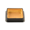 Tarte Ring Square Silikomart (8×8×H2cm) – Anello Microforato Quadrato per Crostate e Basi di Frolla