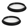 Tarte Ring Round ø15xh2 cm Silikomart anello microforato crostata tonda set 2 pz