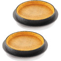 Tarte Ring Round Silikomart (Ø15×H2cm) – Anello Microforato Tondo per Crostate Basi di Frolla (2 Pz)