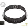 Set 8 stampi ad anello microforato tondo per crostatine e tortine Tarte Ring Round da 7 cm altezza 2 cm da Silikomart