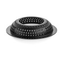 3D Tarte Ring Round ø8xh2 cm Silikomart anello microforato crostatina guscio cestino 3D set 6 pz