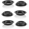 3D Tarte Ring Round ø8xh2 cm Silikomart anello microforato crostatina guscio cestino 3D set 6 pz