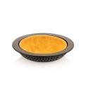 3D Tarte Ring Round Silikomart (Ø8×H2cm) – Set 6 Anelli Microforati per Basi a Forma di Guscio per Crostatine a Cestino 3D