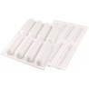 Kit Fingers 75: stampo in silicone più cutter più 10 vassoi da Silikomart