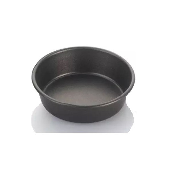 Formina tonda liscia con bordo in alluminio antiaderente ø8xh2 cm da Vespa