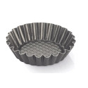 Formina crostatina tonda in alluminio antiaderente con fondo rialzato ø10xh2,3 cm da Vespa