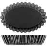 Formina brioche ovale in alluminio antiaderente 11x7,5xh2,3 cm da Vespa