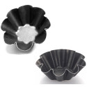 Vespa Formina Margherita in Alluminio Antiaderente (Ø4,5/6,5cm)– Stampo da Forno per Dolci Monoporzione