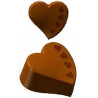 Stampo policarbonato 32 cioccolatini cuore con decoro 4 cuoricini 33x31xh15 mm 12 g