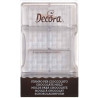Tavoletta mattoni Decora stampo policarbonato 4 tavolette di cioccolato mattoncini 85x42xh10 mm
