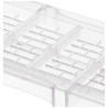 Tavoletta mattoni Decora stampo policarbonato 4 tavolette di cioccolato mattoncini 85x42xh10 mm