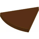 Tavoletta spicchio 80 g stampo policarbonato 4 spicchi di cioccolato 11x11xh1,1 cm