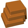 Cioccolatino tris di quadri da 12 g: stampo in policarbonato per 15 cioccolatini di dimensioni 30,6x30,6xh16 mm