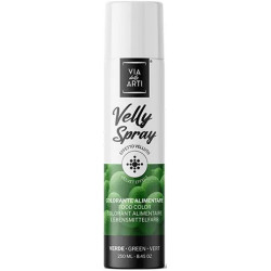 Velly Green da 250 ml di Via delle Arti da Volcke Aerosol: colorante alimentare spray colore verde vellutato