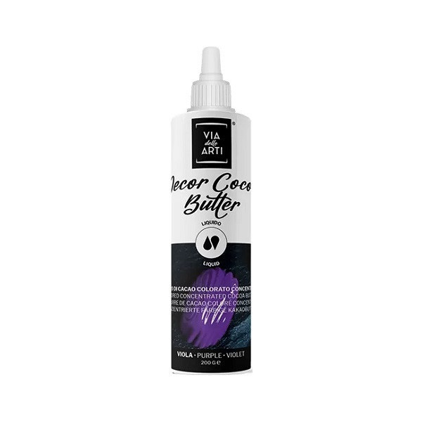 Cocoa Butter Purple burro di cacao concentrato viola da 200 g di Via delle Arti da Volcke Aerosol