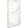Stampo uovo 200 g in policarbonato professionale per cioccolato con 2 impronte di 125xh175 mm Stampo uovo 200 g in policarbonato professionale per cioccolato con 2 impronte di 125xh175 mm
