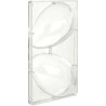 Stampo uovo 200 g in policarbonato professionale per cioccolato con 2 impronte di 125xh175 mm Stampo uovo 200 g in policarbonato professionale per cioccolato con 2 impronte di 125xh175 mm
