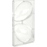Stampo uovo 200 g in policarbonato professionale per cioccolato con 2 impronte di 125xh175 mm
