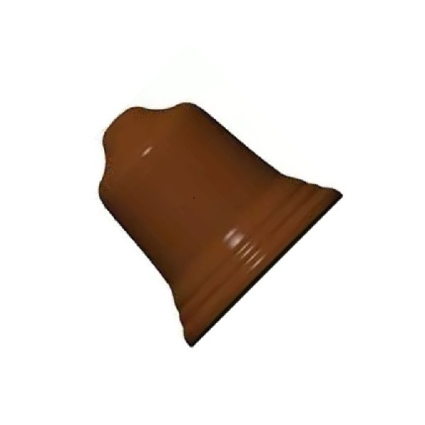Campana di cioccolato da 50 g: stampo in policarbonato per 8 campanelline ø8xh8 cm