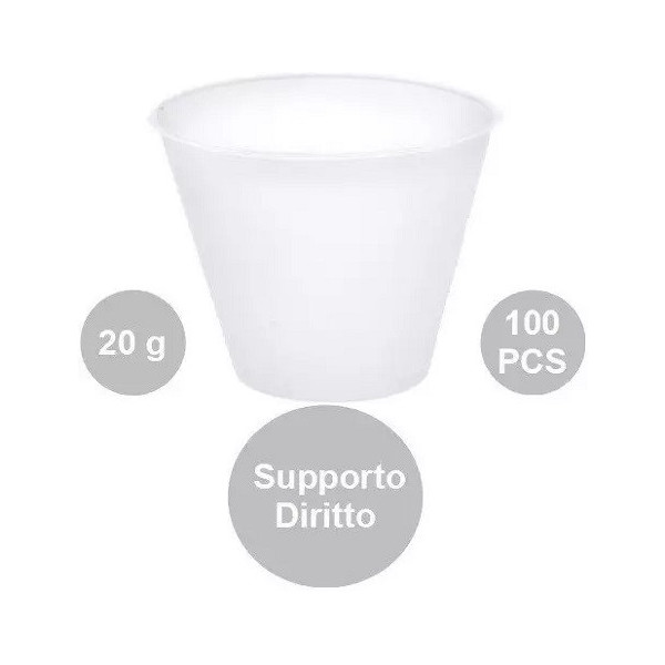 100 Supporti diritti per ovetti di pasqua fazzoletto da 20 g, tipo ovetti Kinder sorpresa