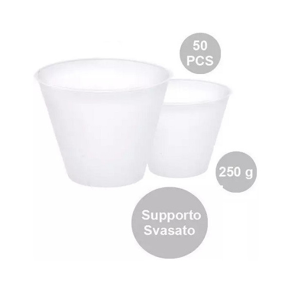 50 Supporti svasati per uova di pasqua fazzoletto da 350 g, di 115 mm x 70 mm h 105 mm