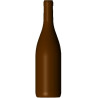 Stampo cioccolato a forma di bottiglia alta 312 mm e larga 82 mm in policarbonato Stampo cioccolato a forma di bottiglia alta 312 mm e larga 82 mm in policarbonato