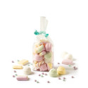100 Sacchetti fondo rigido rettangolare 7,5+4xh22 cm trasparenti Decora