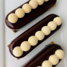 Kit Chic Éclair Silikomart: stampo in silicone sfere set 2 stampi per semifreddi 13x3,8xh4,6 cm Kit Chic Éclair Silikomart: stampo in silicone sfere set 2 stampi per semifreddi 13x3,8xh4,6 cm