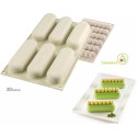 Kit Chic Éclair Silikomart: stampo in silicone sfere set 2 stampi per semifreddi 13x3,8xh4,6 cm