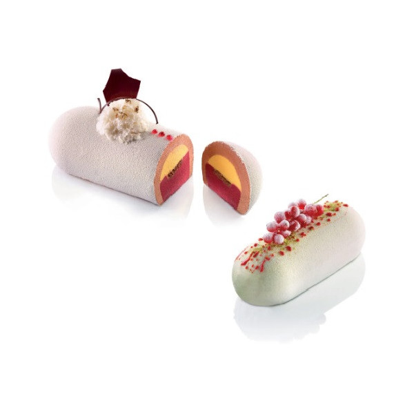 600 o 1000 ml Pillow Mr o Jr Silikomart stampo silicone da 19 o 21 cm con cutter