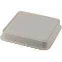 Quadro Silikomart: stampo in silicone grigio per torta quadrata dimensioni 21x21xh 3,5 cm