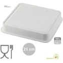 Quadro Silikomart: stampo in silicone grigio per torta quadrata dimensioni 21x21xh 3,5 cm