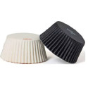 Set di 75 pirottini per muffin in carta bianca e nera di ø5xh3,2 cm da Decora