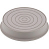 Color Silikomart: stampo in silicone grigio per torte ø20xh5 cm con effetto 3D