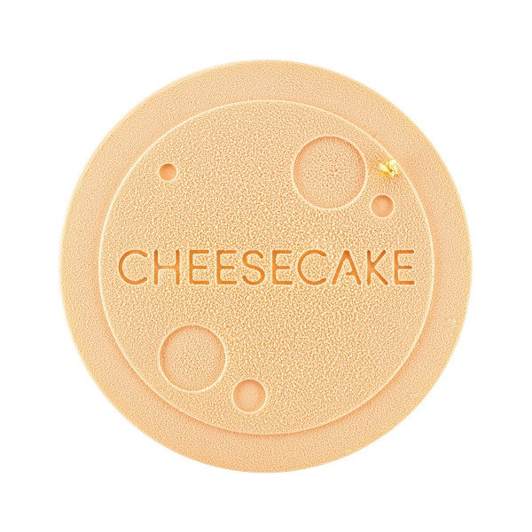Cheesecake Decor Silikomart: stampo in silicone bianco o tappeto decorativo di ø145xh1,7 mm