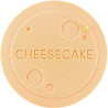 Cheesecake Decor Silikomart: stampo in silicone bianco o tappeto decorativo di ø145xh1,7 mm