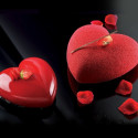 Cuore Silikomart (600/1000ml) – Stampo in Silicone con Cutter per Torta Ti Amo o Amore