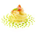 Stencil galassia Silikomart stampo silicone giallo decoro spirale ⌀108xh1 mm - set 2 pz