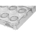 Cilindro 01 P Silikomart: stampo in tritan per 24 cioccolatini a forma cilindrica di ø22xh22 mm